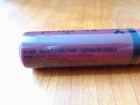 Fall Colors: NYX Butter Gloss in Devil's Food Cake