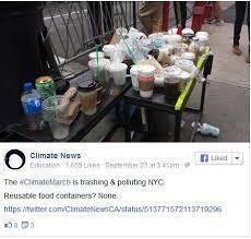 climate march garbage3