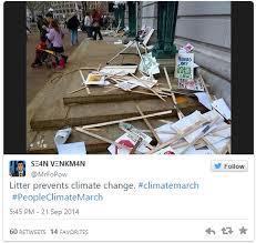 climate march garbage2