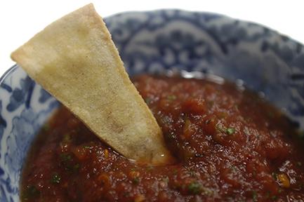 chip in salsa