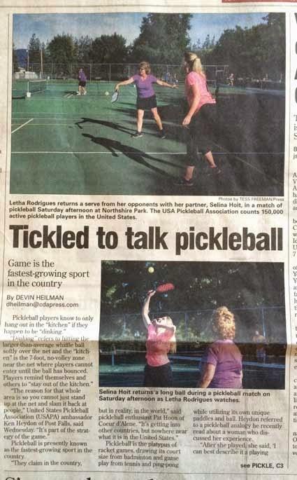 The PICKLEBALL Sports Court Completed!