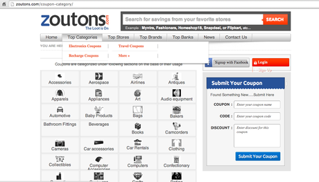 Zoutons.com Save More While You Shop Online (2)