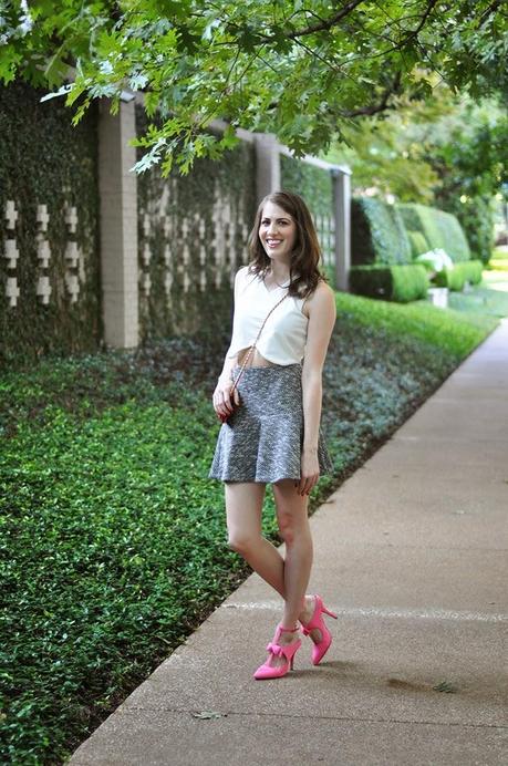 Nine West Janeil Pointy Toe Pink Pumps