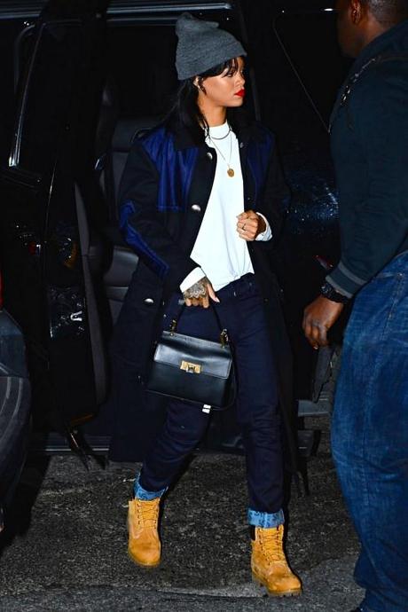 Rihanna Spotted Recording R8