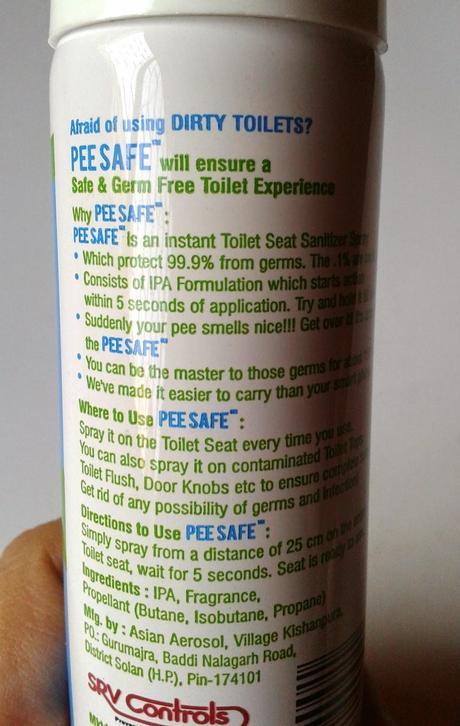 Pee Safe Toilet Seat Sanitizer Review