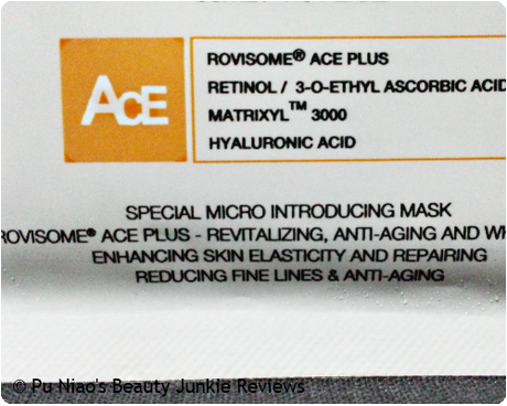Ace Liposome Neogence Ace Renewal and Repairing Mask