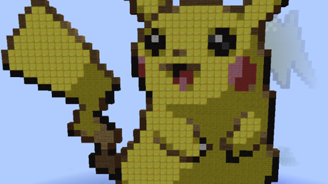 Minecraft Pikachu