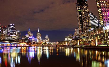 Five Cities I would Return To Melbourne City Night Sky - Our home for four and a half months and a view I saw every night after work.