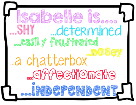 Isabelle is....