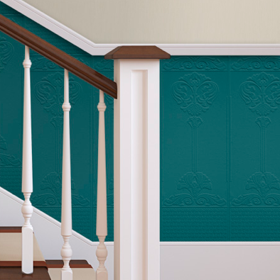 Anaglypta wallpaper is making a comeback- MiaFleur