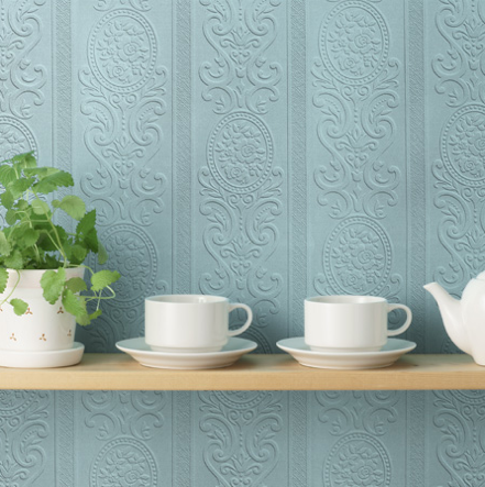 Anaglypta wallpaper is making a comeback- MiaFleur