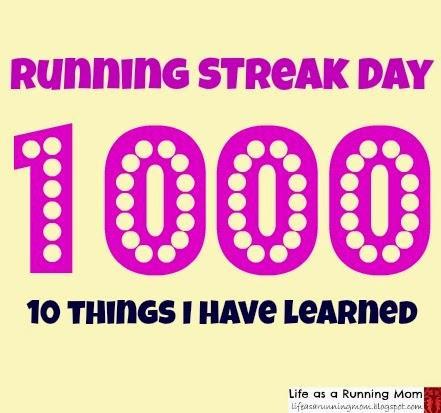 #runningstreak day 1000