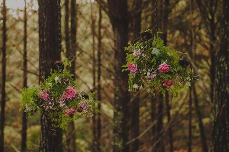 Woodland Wedding Shoot by Meant To Be and Lavara Photography - 7