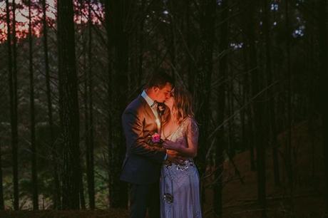 Woodland Wedding Shoot by Meant To Be and Lavara Photography - 89