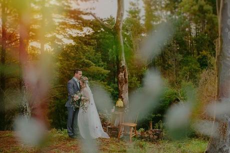 Woodland Wedding Shoot by Meant To Be and Lavara Photography - 81