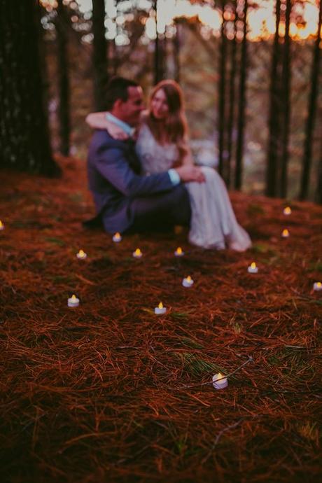 Woodland Wedding Shoot by Meant To Be and Lavara Photography - 87