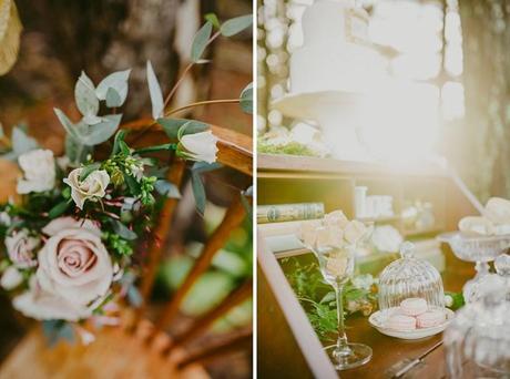 Woodland Wedding Shoot by Meant To Be and Lavara Photography - 78