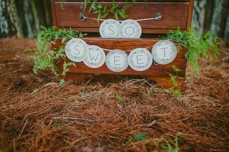 Woodland Wedding Shoot by Meant To Be and Lavara Photography - 63