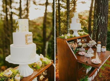 Woodland Wedding Shoot by Meant To Be and Lavara Photography - 71