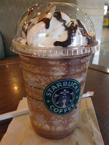 English: A Starbucks Frappuccino.