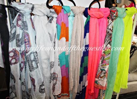 Pepette.......Happiness is Shopping their Fall Scarves