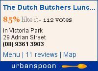 The Dutch Butchers Lunch Bar & Cafe on Urbanspoon