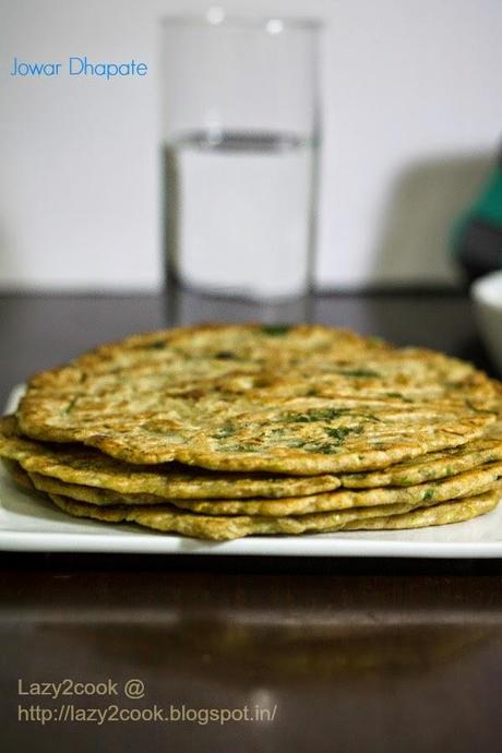 Jowar Dhapate | Sorghum Flatbread