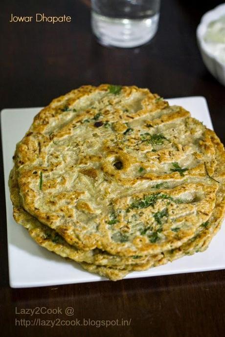 Jowar Dhapate | Sorghum Flatbread