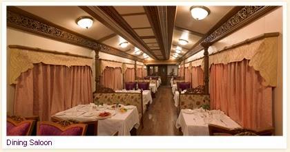 luxury train Golden Chariot stoned ..........