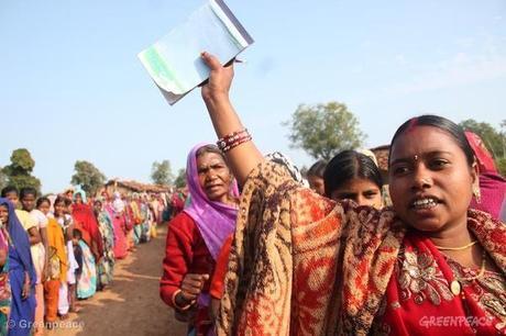 Peaceful Forest Protest in India