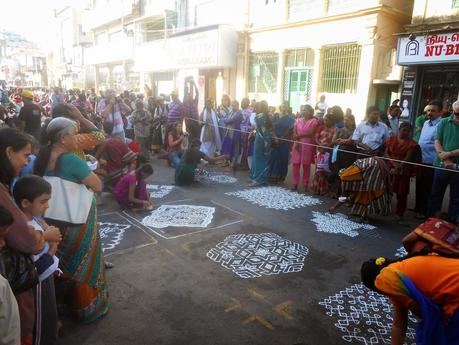 India,Chennai,Madras,Mylapore Festival,Kolam,