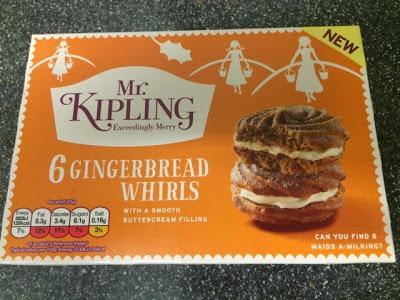 Today's Review: Mr. Kipling Gingerbread Whirls