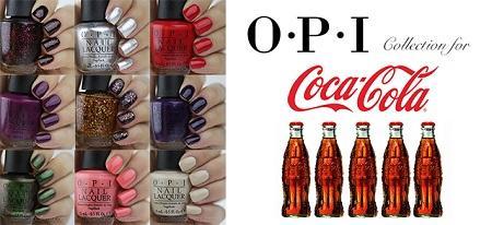 OPI and Coca Cola both iconic bottles recognized around the world