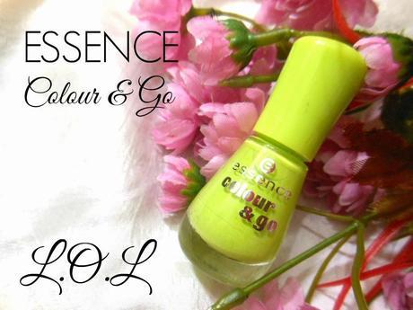 Lime Green Nails with Essence Colour & Go L.O.L (138) Nail Polish