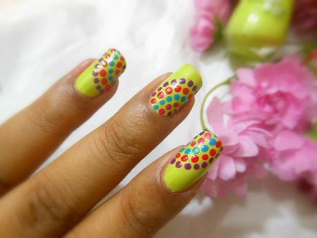 Lime Green Nails with Essence Colour & Go L.O.L (138) Nail Polish