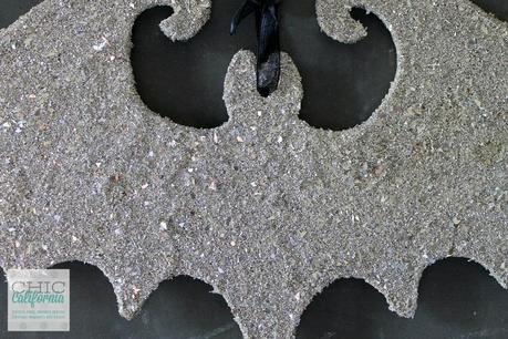 Glass Glitter Bat by Chic California