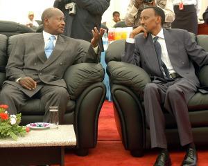 Joweri Museveni and Paul Kagame