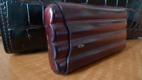 Leather Cigar Case from Savinelli / Made in Italy / Leica D-Lux 4