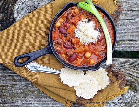 pulled pork green chile chili