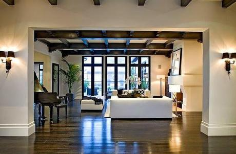 beautiful traditional living room steel windows white furniture