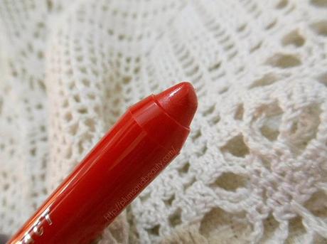 Oriflame Lip Impact Crayon Electric Red : Review, Swatch, FOTD