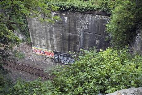 Looking Down at the Tracks