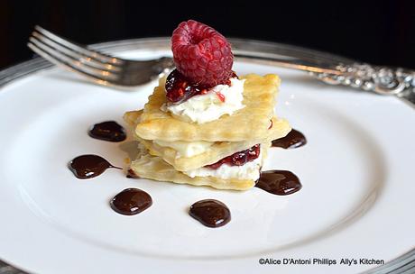  Raspberry Vanilla Mille Feuille