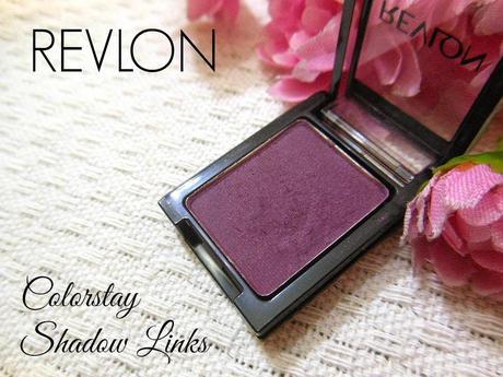 Revlon Colorstay Shadow Links Eye Shadow Plum : Review, Swatch, EOTD