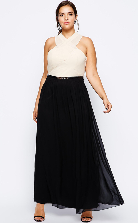 29 Beautiful Bridesmaids Dresses for Curvy Girls (Size 18+) -10