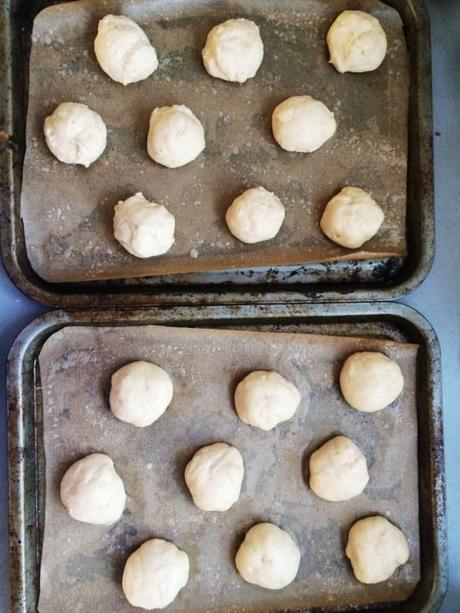 dough balls for baked doughnuts recipe and method easy low fat