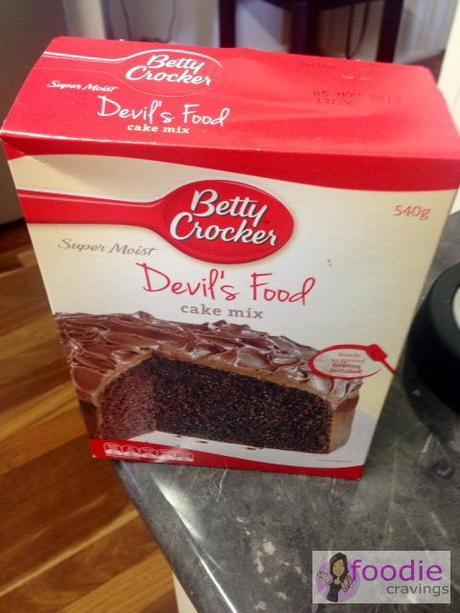 Made my first ice cream cake with Betty Croker cake mix Betty-Croker-3