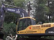 Hambach Forest: Excavator Stopped