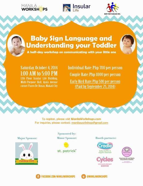 Event: Baby Sign Language and Understanding Your Toddler Workshop