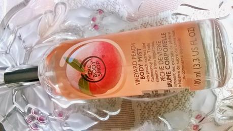 The Body Shop Vineyard Peach Body Mist Review